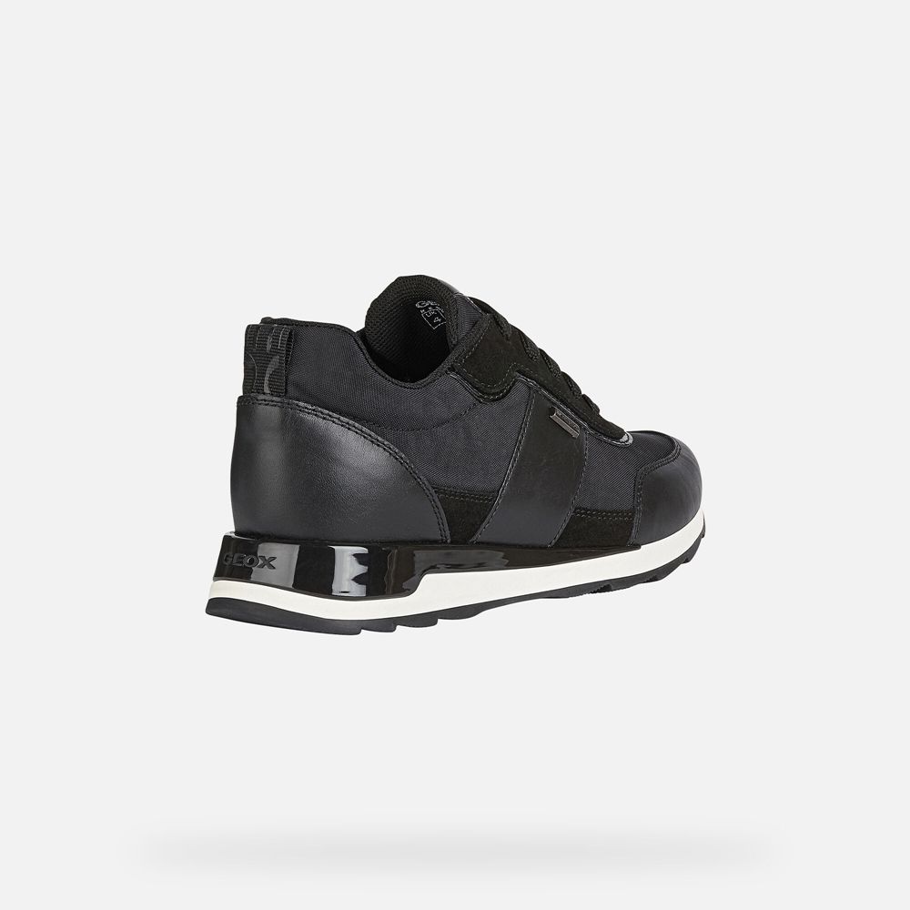 Geox Bayan Spor Ayakkabı Siyah - New Aneko B Abx - UBN-174039